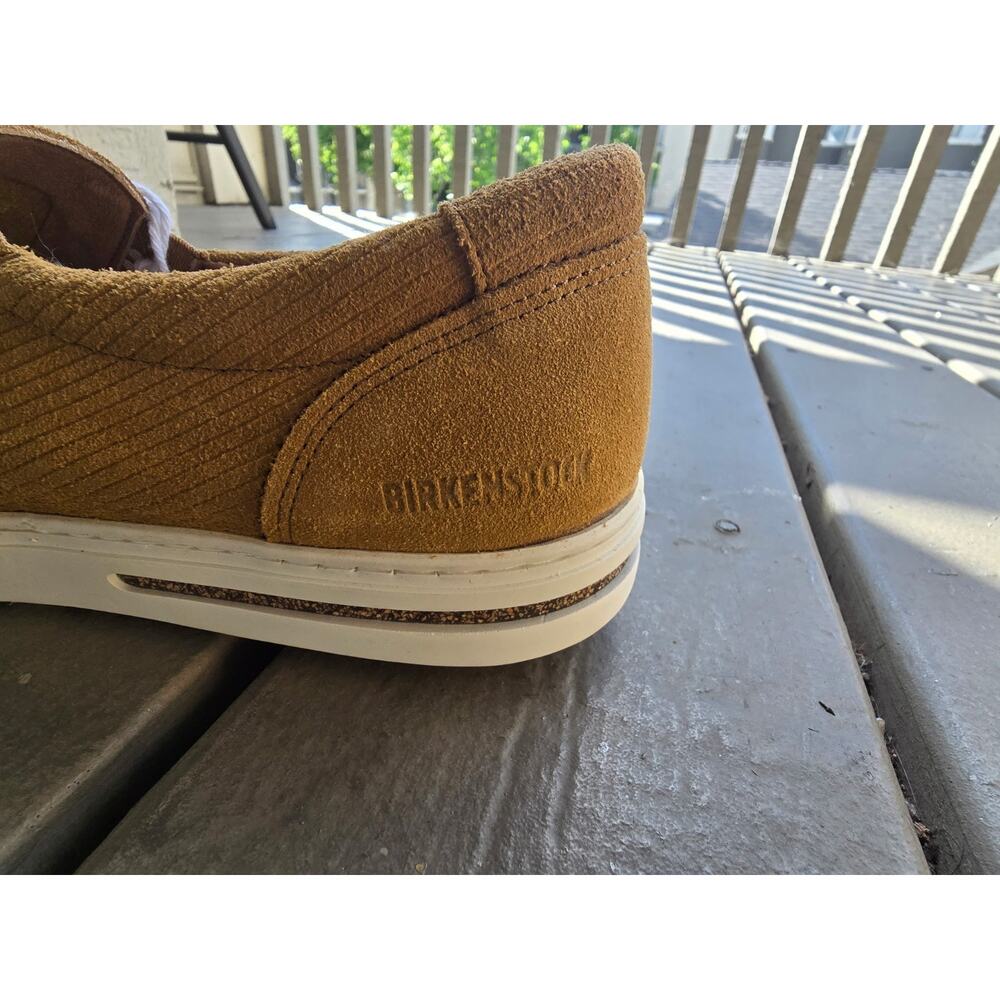 Birkenstock Men's Brown Corduroy Suede Slip-On Casual Shoes US 10 EU 43 - Picture 3 of 5